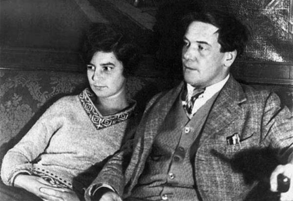 П.Л. Капица с женой