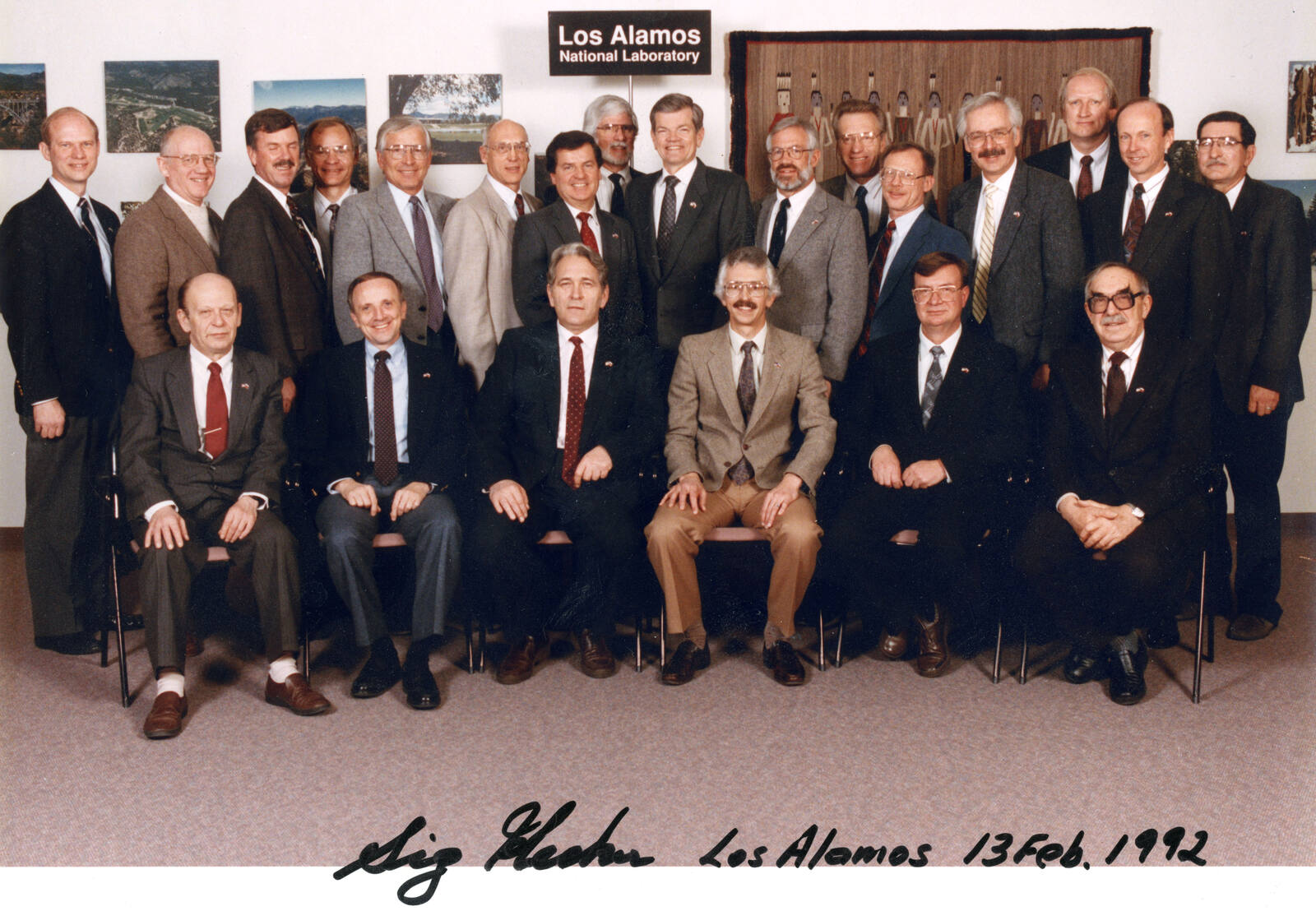 Встреча директоров и главных конструкторов американских Национальных лабораторий и российских Федеральных ядерных центров. Лос-Аламос. 13 февраля 1992 г.