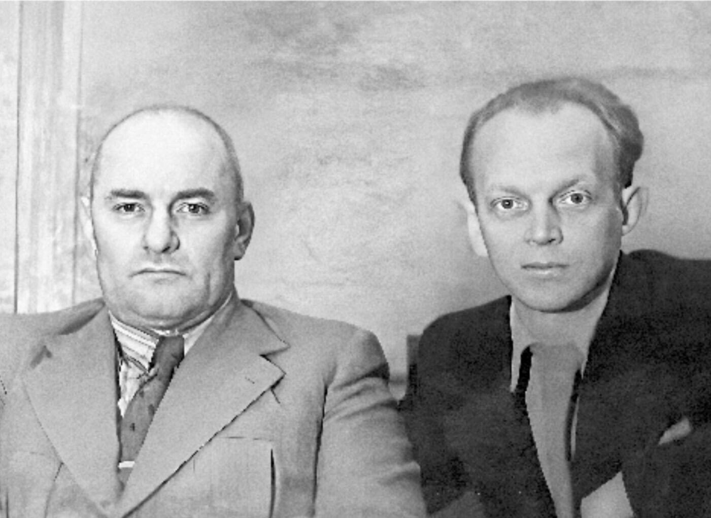 Б.Л. Ванников и В.А. Махнёв. 1940-е годы