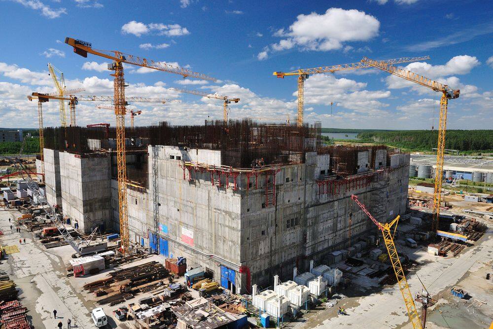 Белоярская АЭС. Строительство энергоблока с реактором БН-800