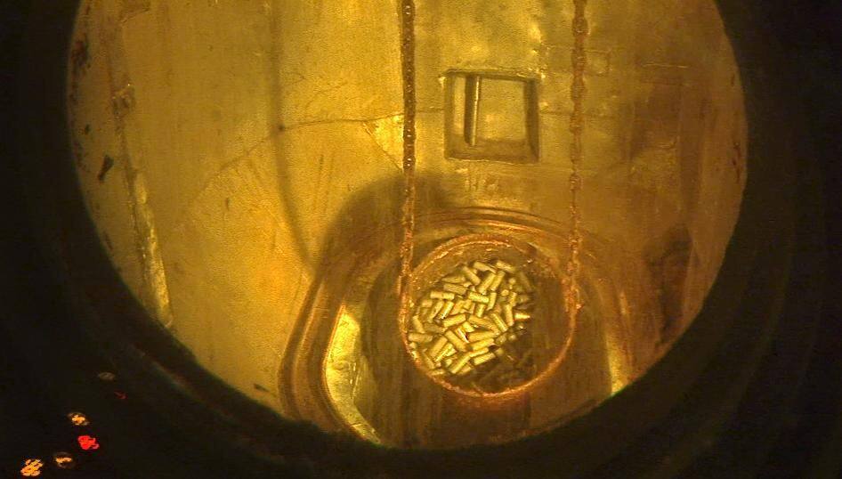 ГХК. Загрузка последней партии облученных блоков