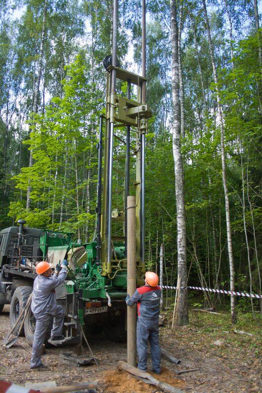 САЭС-2 — бурение первой скважины