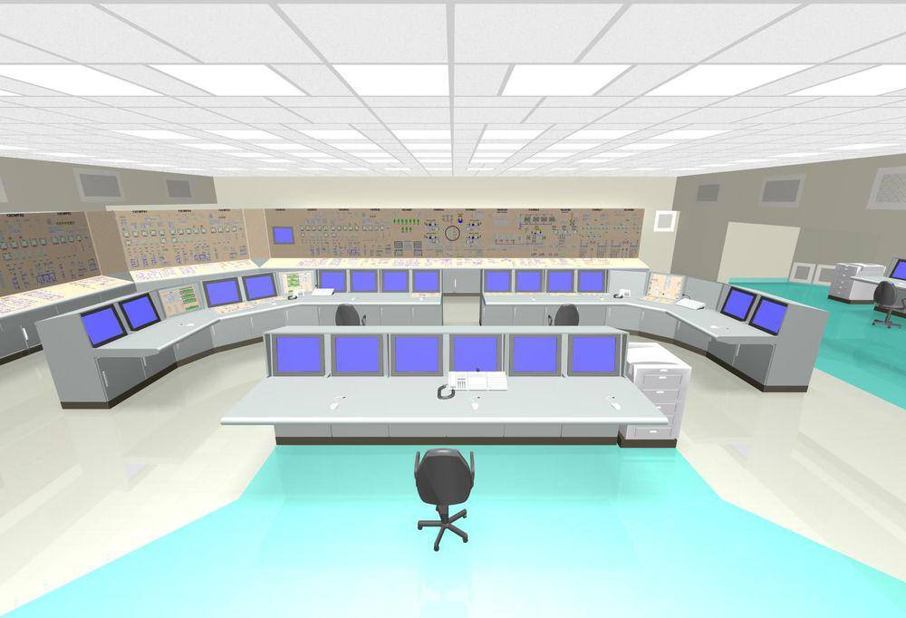 Блочный пульт управления АЭС «Куданкулам»