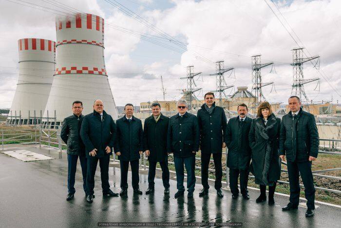 Визит парламентариев на НВАЭС