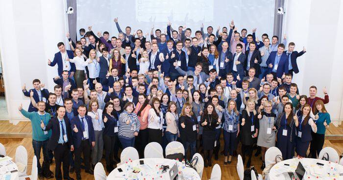 Участники I-го слета молодежных лидеров Росатома