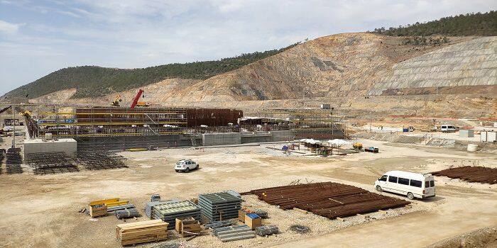 Строительная площадка АЭС «Аккую»