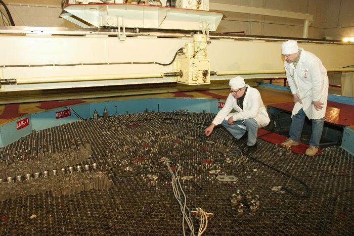 ФЭИ. На комплексе критических стендов