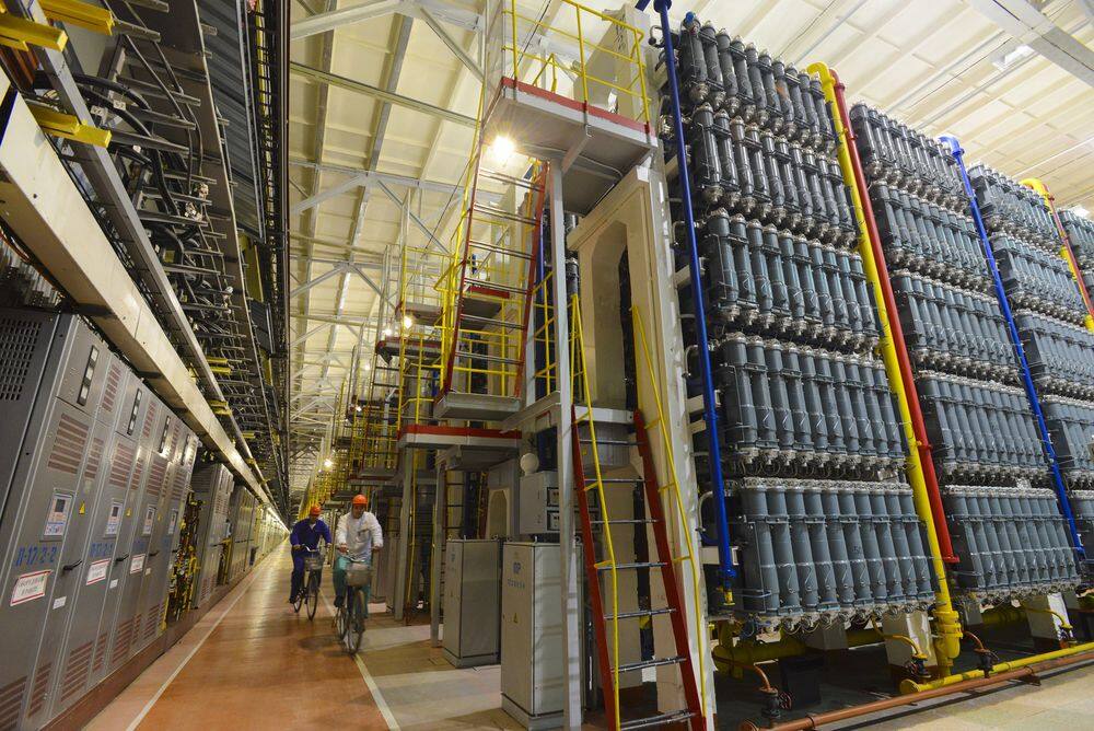 На ЭХЗ газовые центрифуги последнего поколения включились в работу