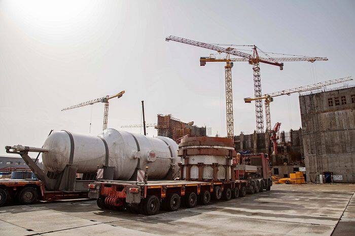 Корпус реактора МБИР на производственной площадке ГНЦ НИИАР