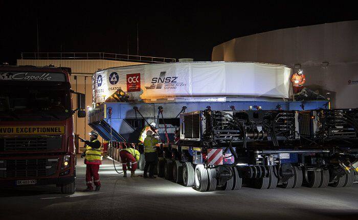 Катушка полоидального поля PF1 прибыла к месту сооружения реактора ИТЭР