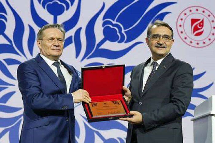 Торжественная церемония на площадке строительства АЭС «Аккую»