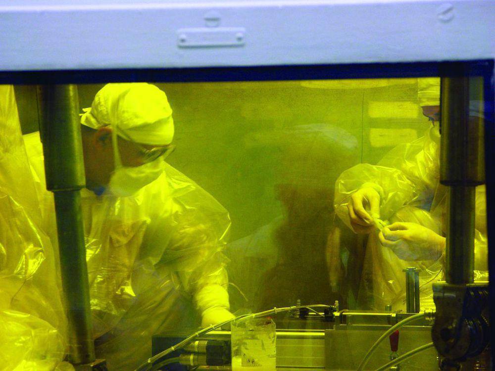 Работа в «горячей» камере