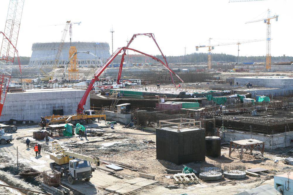 ЛАЭС-2. Энергоблок № 2. Первый бетон