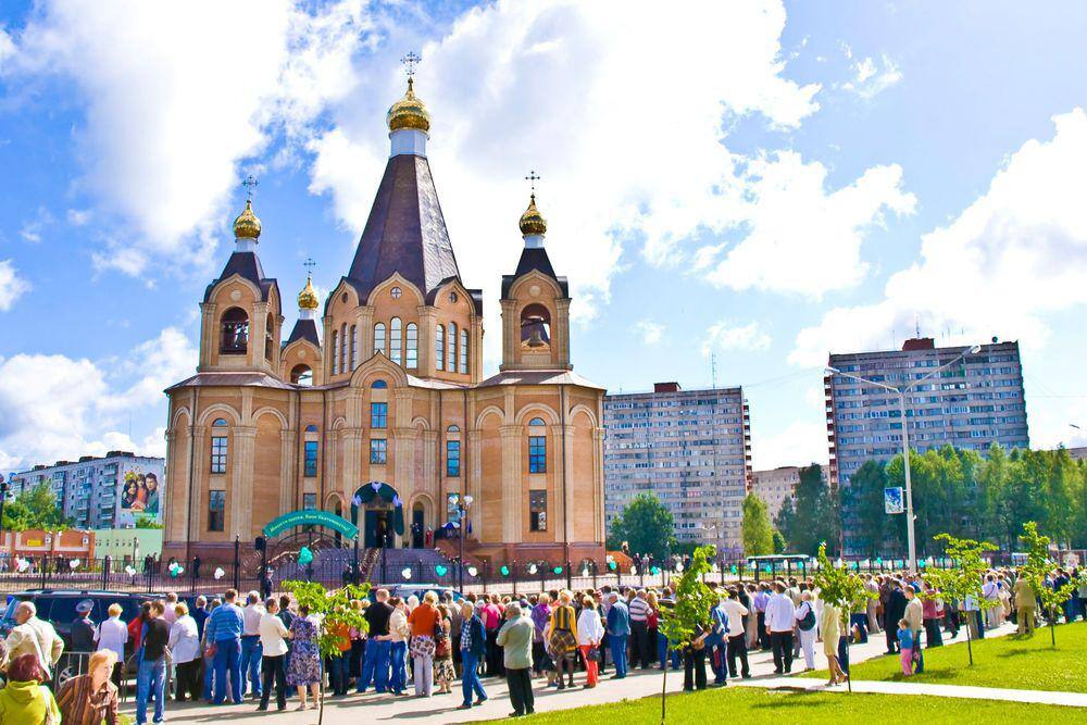 Десногорск. Освящение храма