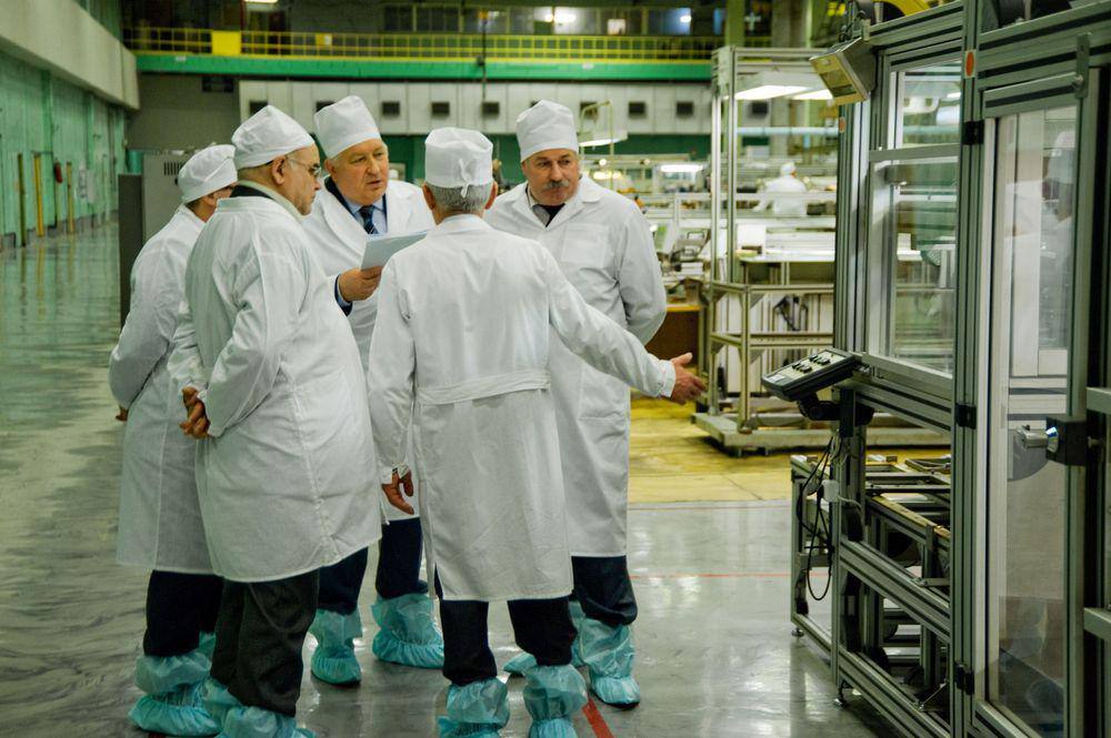 В цехе ОАО «МСЗ»