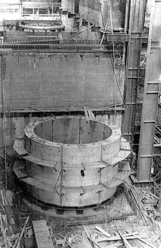 Монтаж реакторной установки