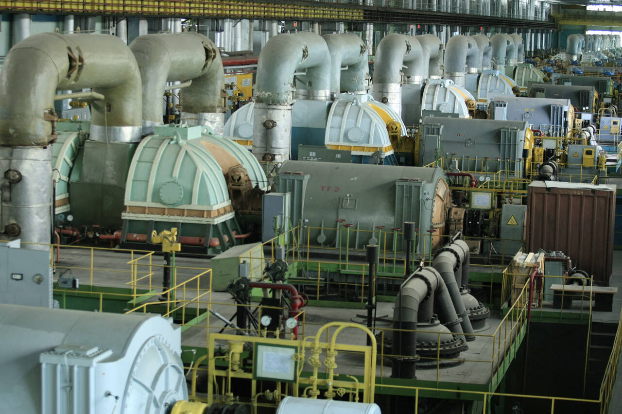 Турбинный цех реакторного завода