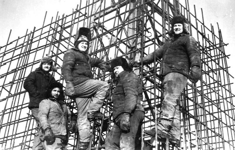 Строители Смоленской АЭС