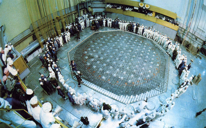 Остановка реактора АДЭ-3