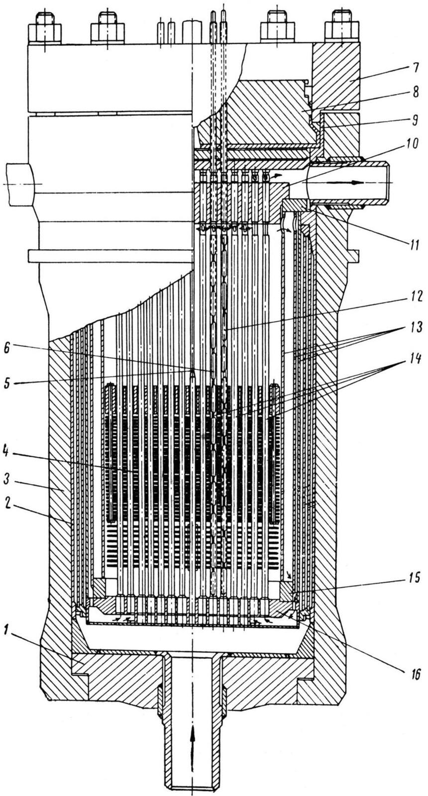 Реактор ОК-150, конструкция