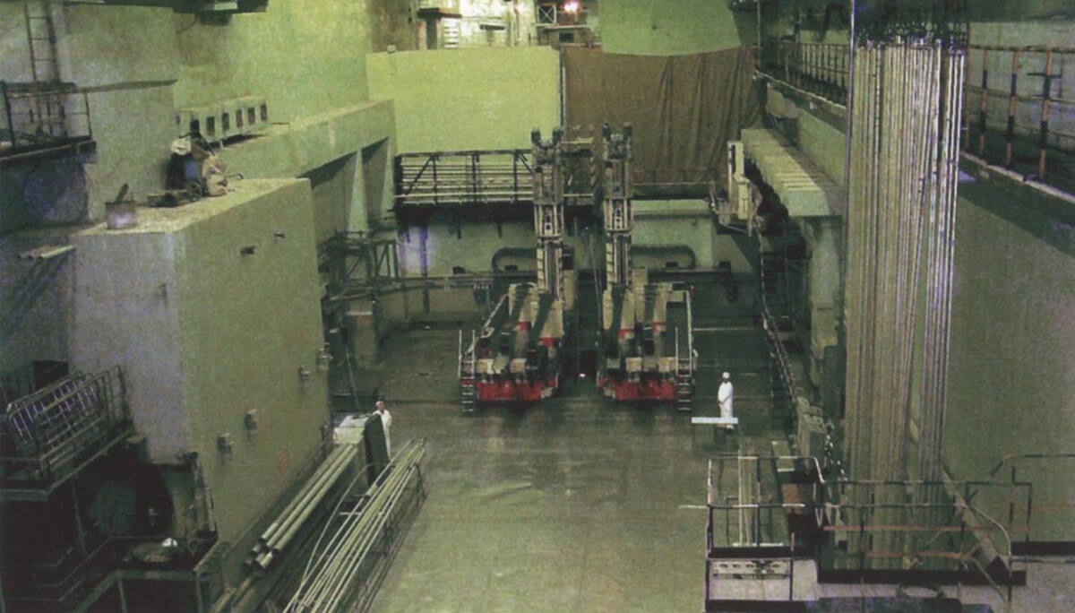 Центральный зал реактора «Руслан»