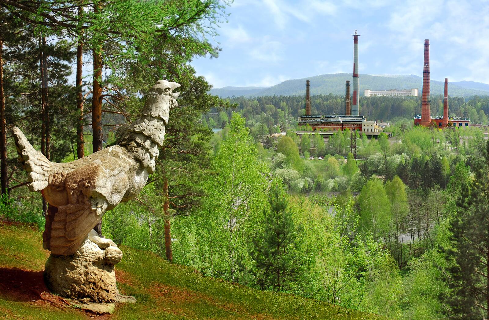 Скульптура «Глухарь»