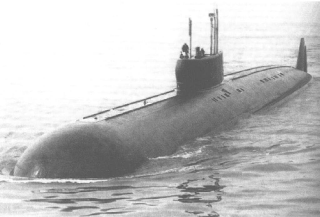 Атомная подводная лодка проекта 661 (Золотая рыбка)