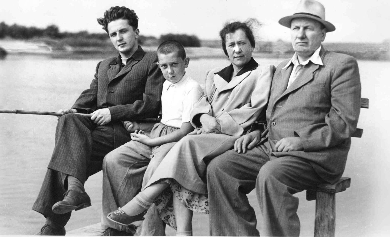 На Москве-реке. Осень 1955 г.