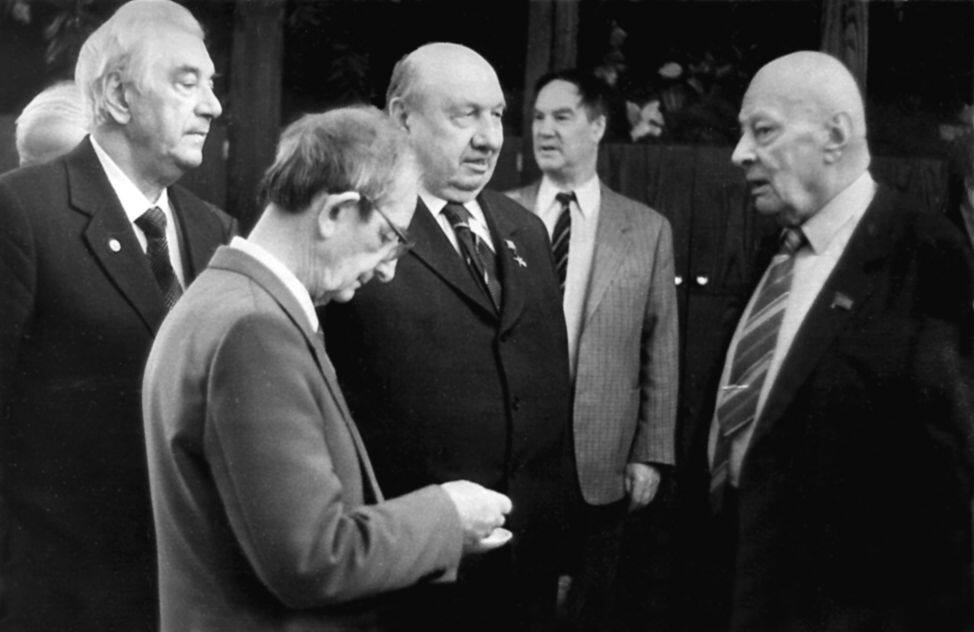 На конференции в МГУ на Ленгорах. 1986 г.