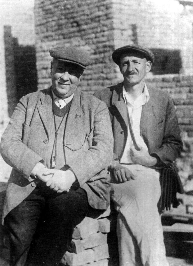 А.Е. Ферсман и Д.И. Щербаков. Ходжент. 1933 г.