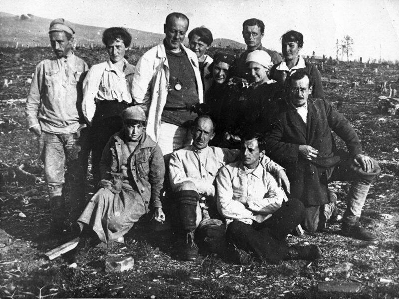 Экспедиция А.Е. Ферсмана в Хибинах. 1920-е гг.