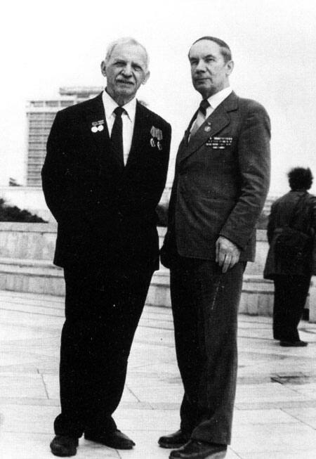И.Н. Головин и Д.С. Переверзев. 1983 г.