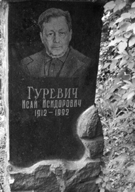 Памятник И.И. Гуревичу