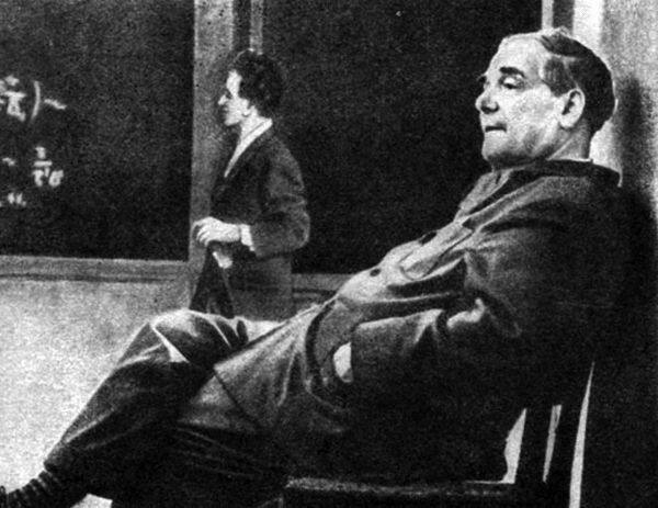 П.Л. Капица на семинаре