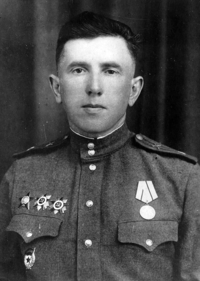 О.Д. Казачковский - боевой офицер. 1945 г.