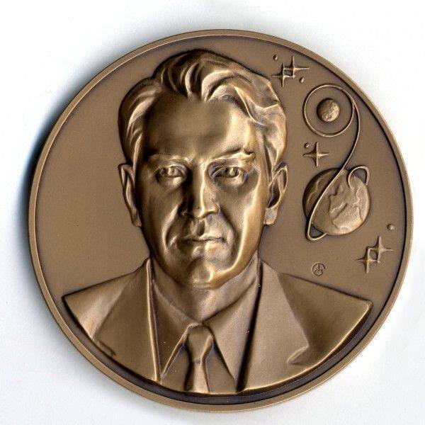 Памятная медаль, посвящённая М.В. Келдышу
