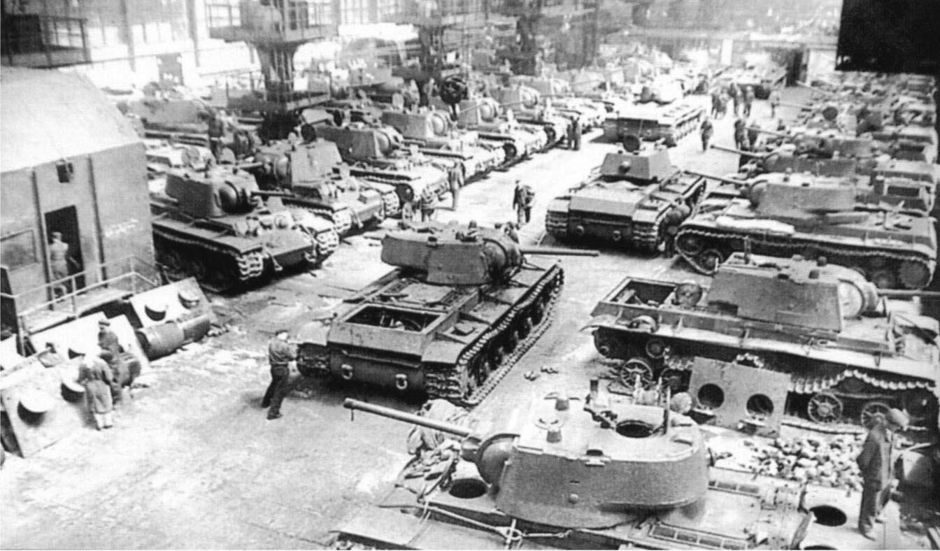 Выпуск танков в Челябинске в годы войны