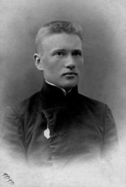 А.А. Летавет - гимназист. 1912 г.