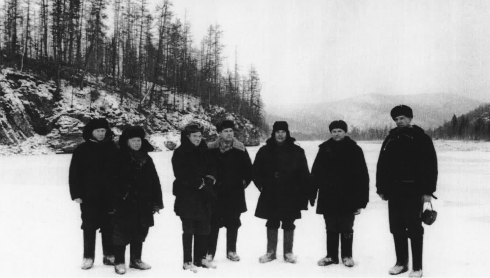 На месторождении. 1962 г.