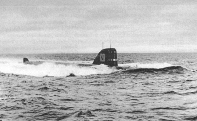 Подводная лодка К-27 проекта 645