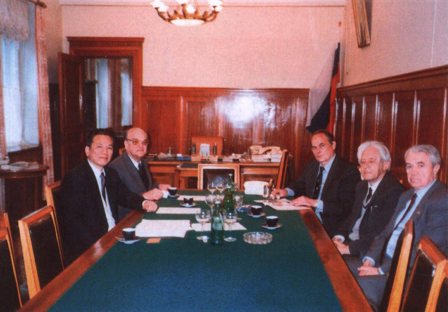 В.И. Субботин на совещании с министром В.Н. Михайловым