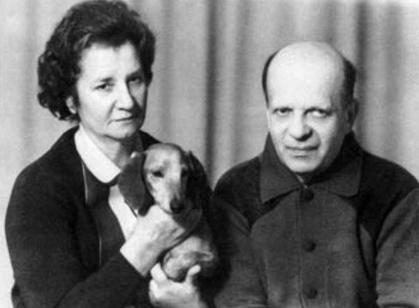 В.А. Цукерман и его жена З.М. Азарх
