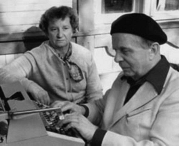 В.А. Цукерман и его жена З.М. Азарх