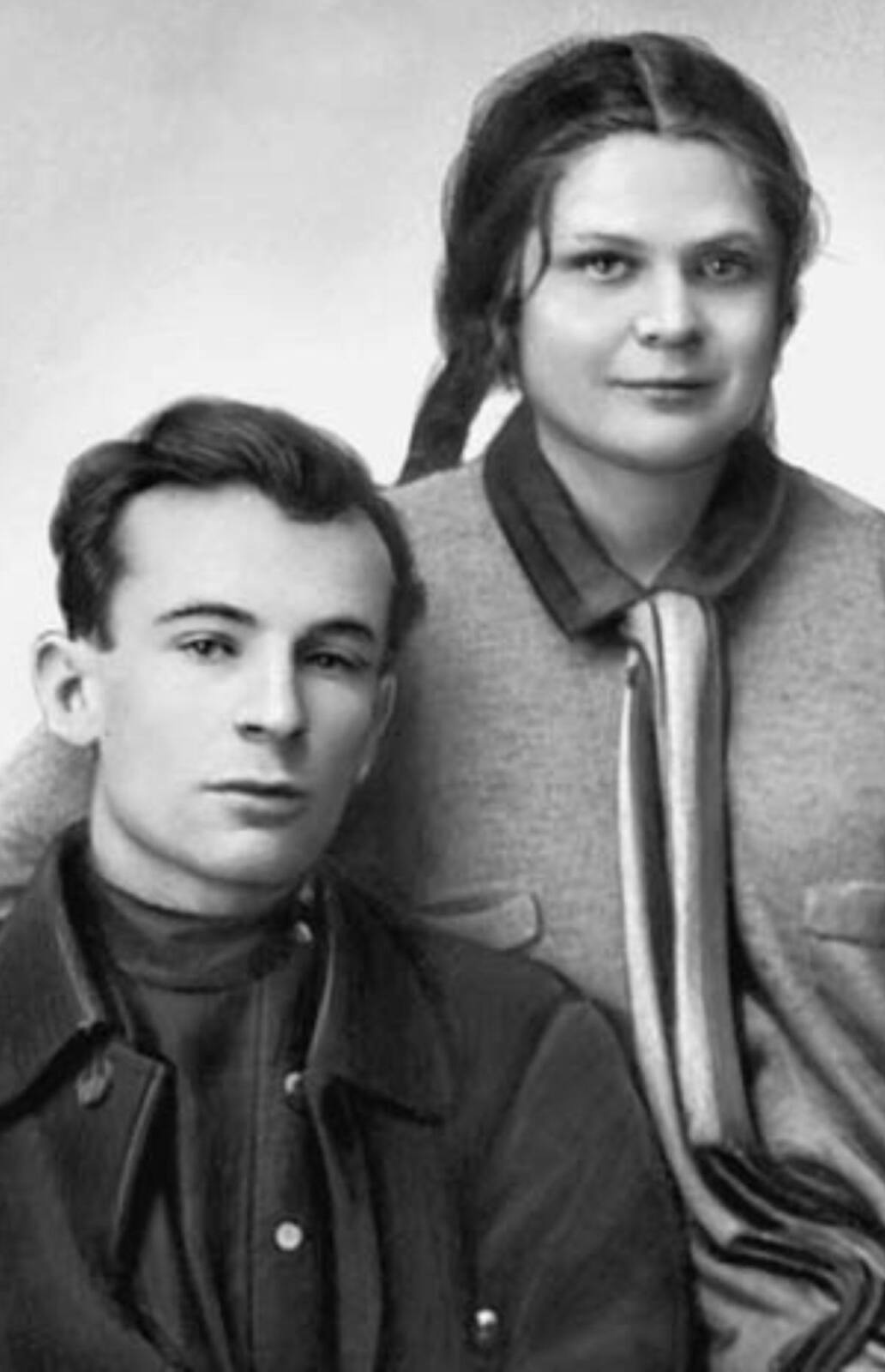 В.И. Векслер с женой. 1930-е гг.