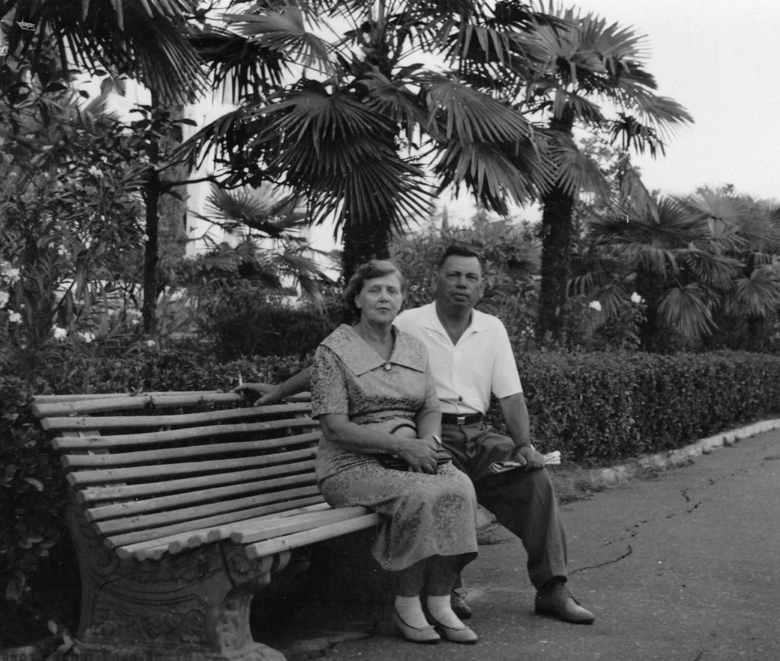 П.С. Власов с супругой. 1957 г.