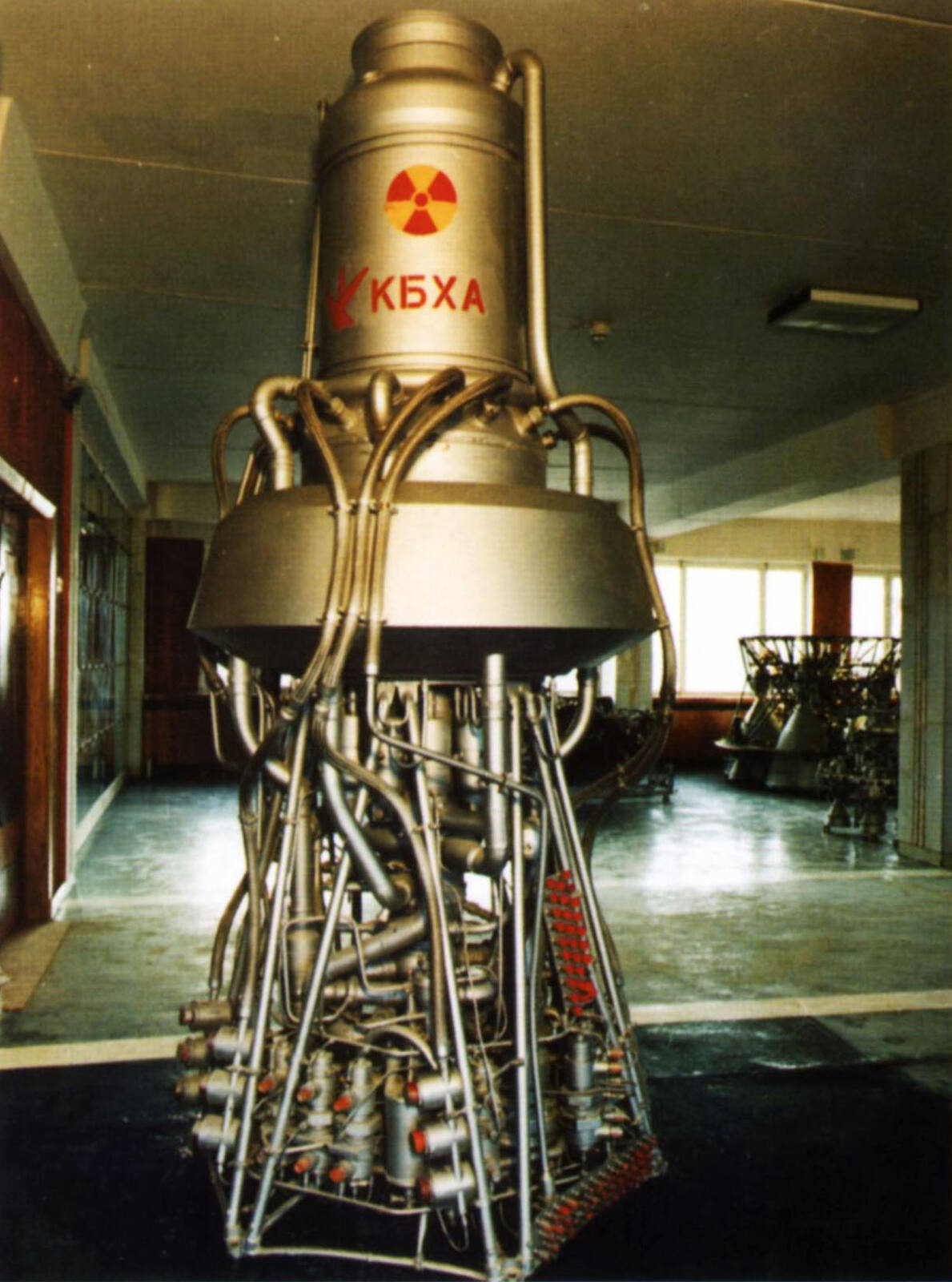Модель ядерного реактивного двигателя